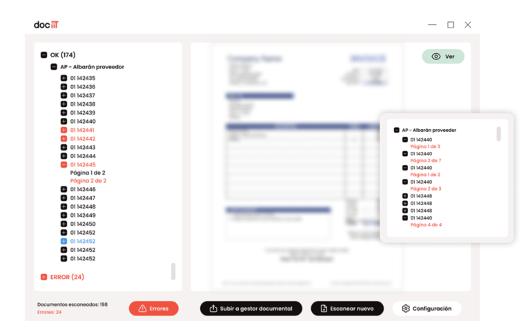 digitalizacion de facturas y documentos para empresas